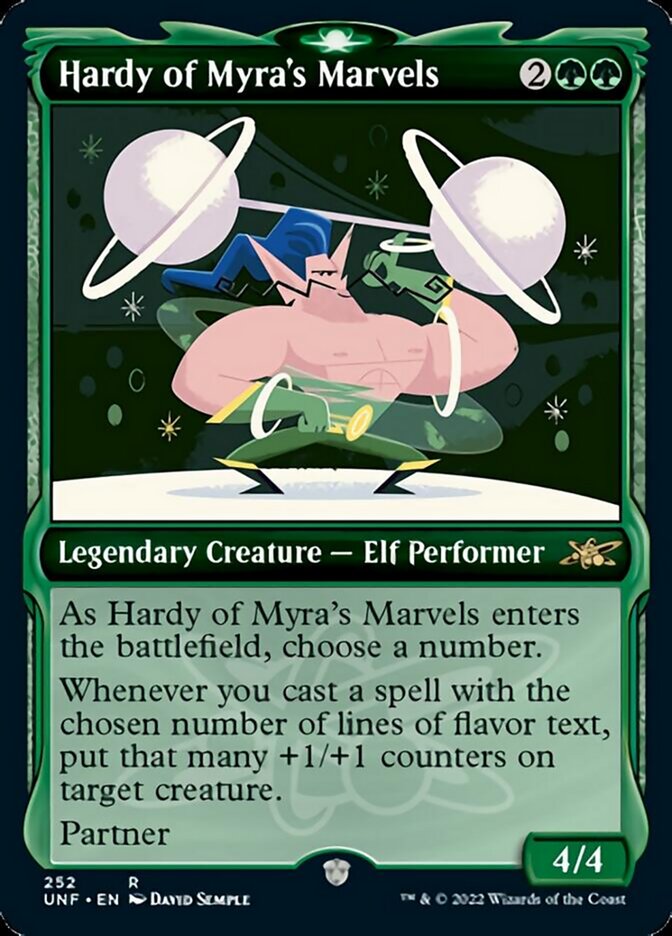 Hardy of Myra's Marvels (Showcase) [Unfinity] | Good Games Adelaide SA