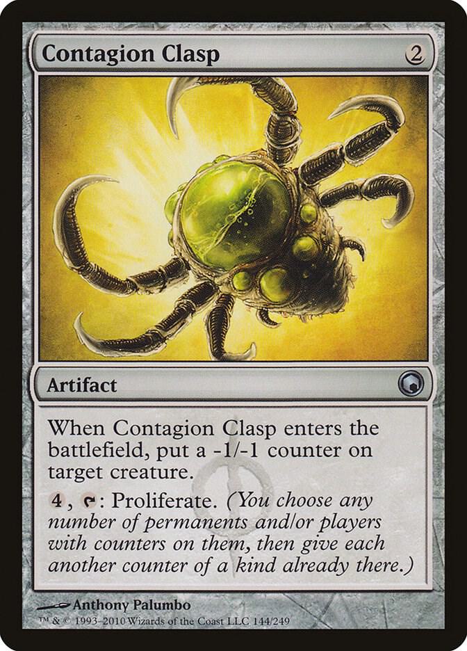 Contagion Clasp 144 (Scars of Mirrodin)  | Good Games Adelaide SA