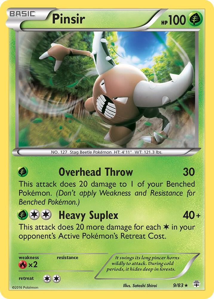 Pinsir 9/83 (Generations)  | Good Games Adelaide SA
