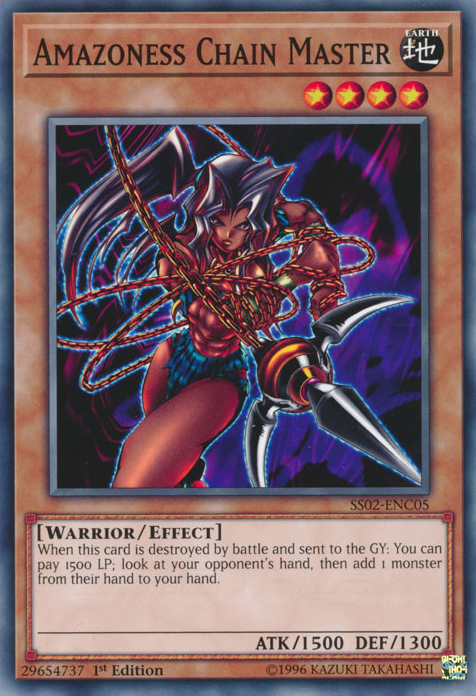 Amazoness Chain Master [SS02-ENC05] Common | Good Games Adelaide SA