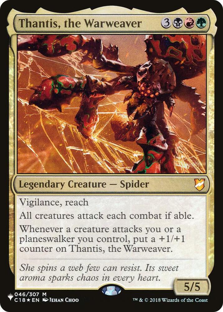 Thantis the Warweaver 046/307 (The List Reprints)  | Good Games Adelaide SA