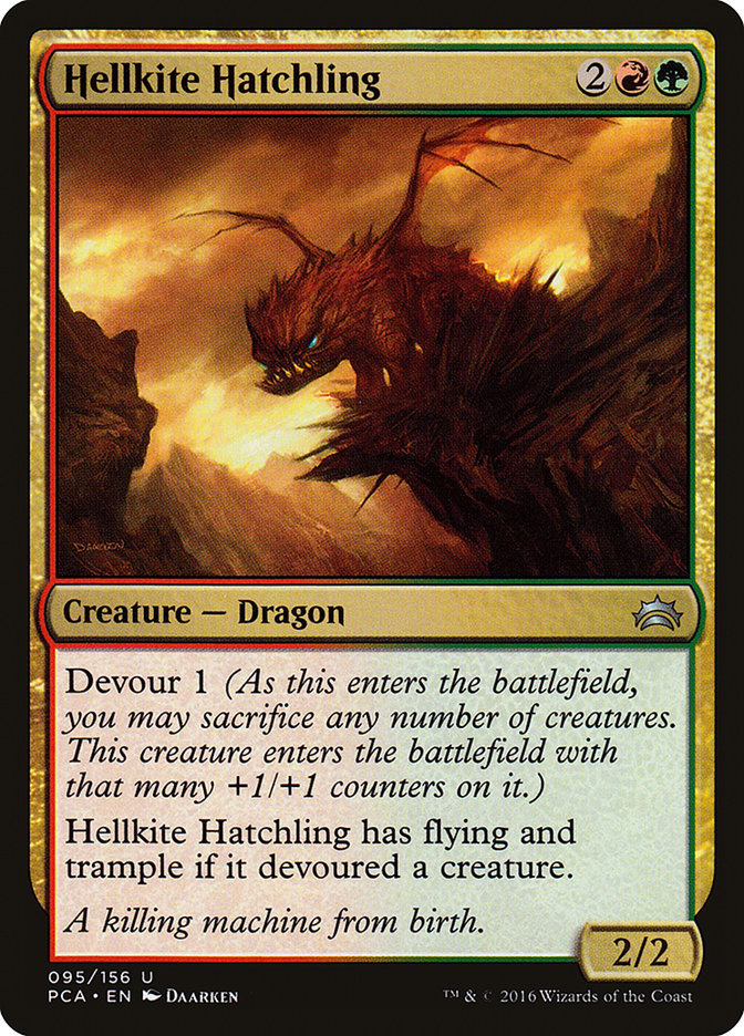 Hellkite Hatchling 95 (Planechase Anthology)  | Good Games Adelaide SA