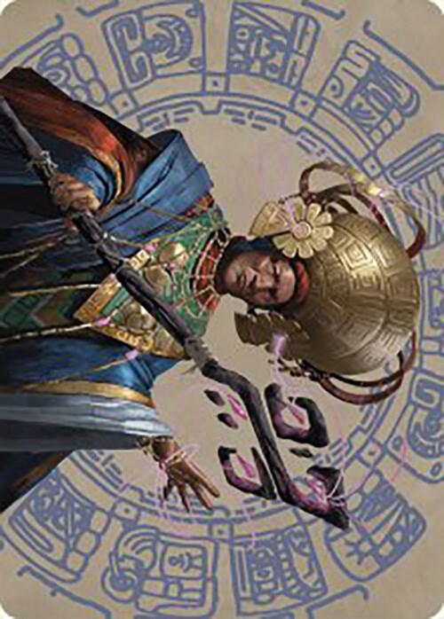 Akal Pakal First Among Equals Art Card 46 81 46 (Art Series: The Lost Caverns of Ixalan)  | Good Games Adelaide SA