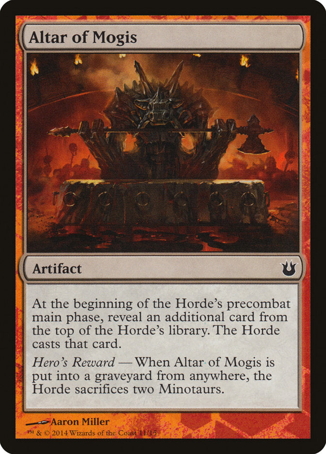 Altar of Mogis [Hero's Path Promos] | Good Games Adelaide SA