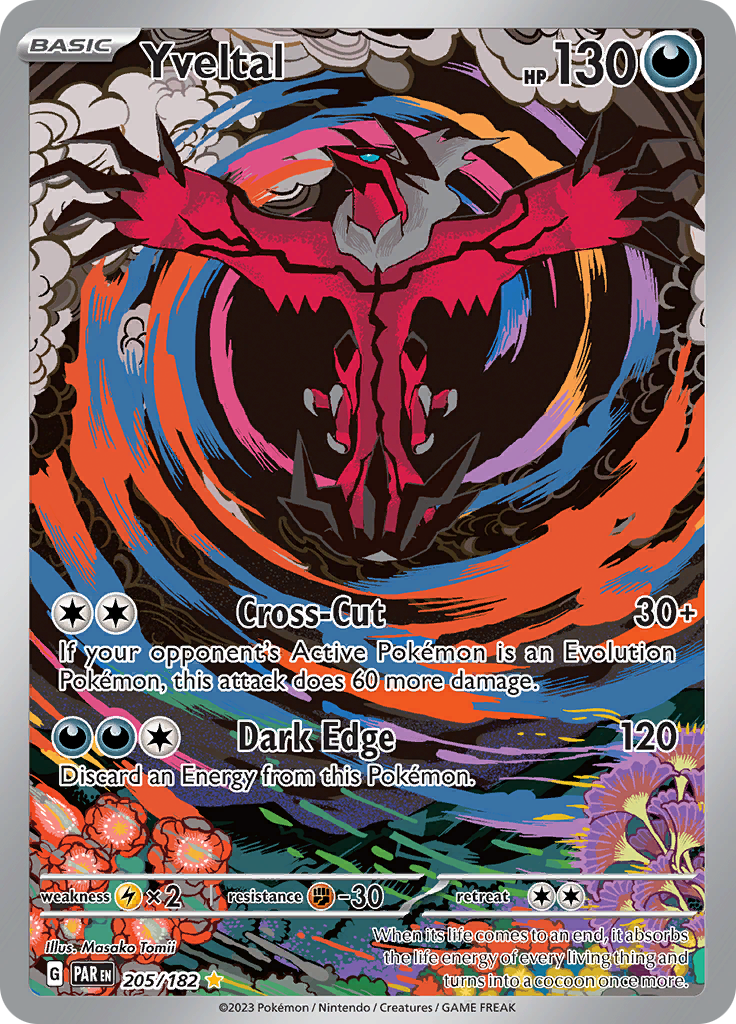 Yveltal (205/182) [Scarlet & Violet: Paradox Rift] | Good Games Adelaide SA