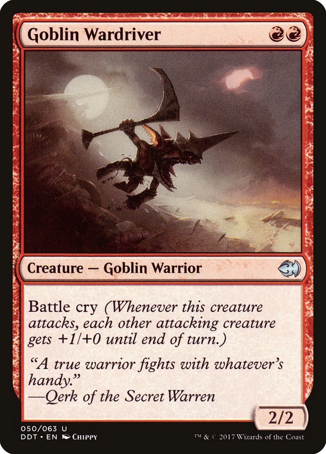 Goblin Wardriver 50 (Duel Decks: Merfolk vs. Goblins)  | Good Games Adelaide SA