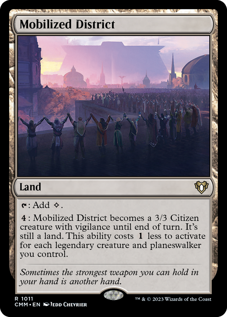 Mobilized District [Commander Masters] | Good Games Adelaide SA