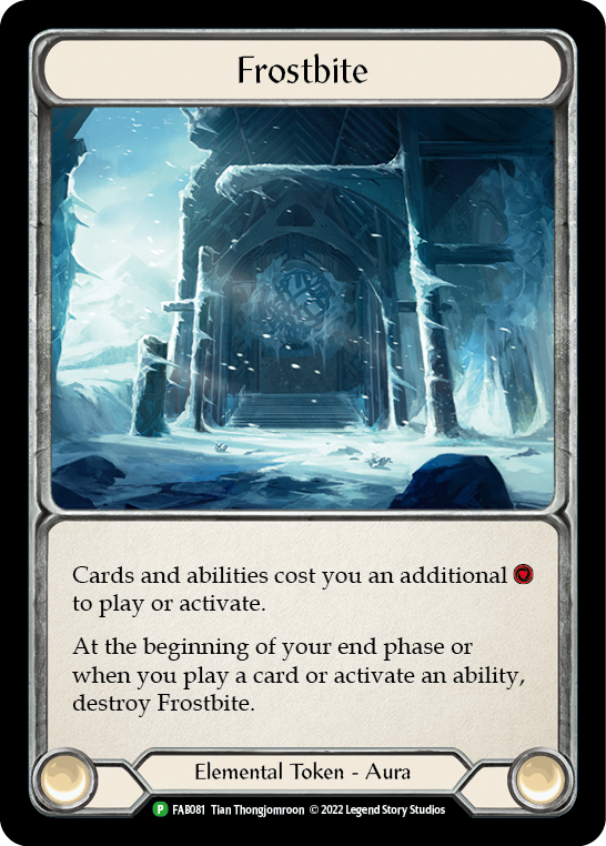 Frostbite [FAB081] (Promo)  Cold Foil | Good Games Adelaide SA