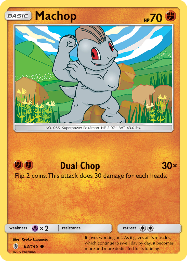 Machop (62/145) [Sun & Moon: Guardians Rising] | Good Games Adelaide SA