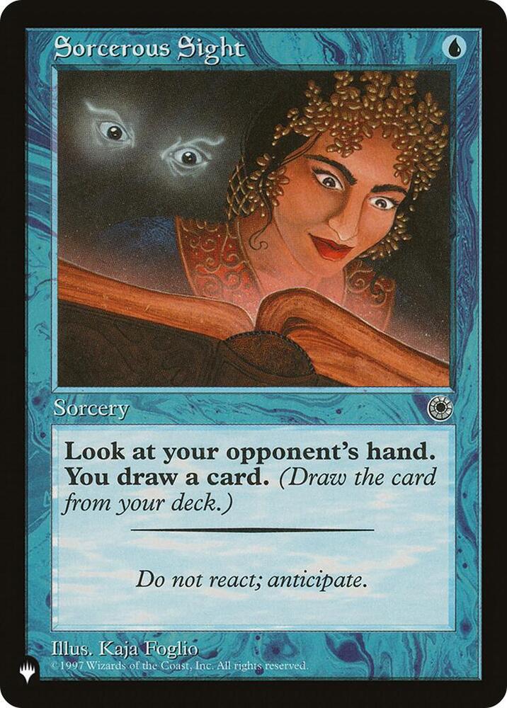 Sorcerous Sight  (The List Reprints)  | Good Games Adelaide SA