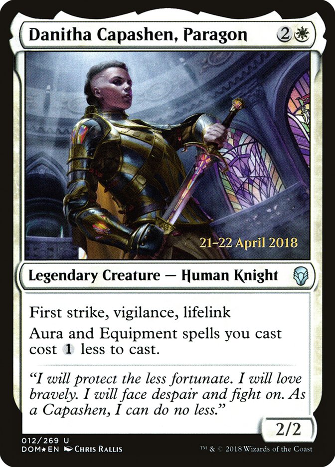 Danitha Capashen, Paragon [Dominaria Promos] | Good Games Adelaide SA