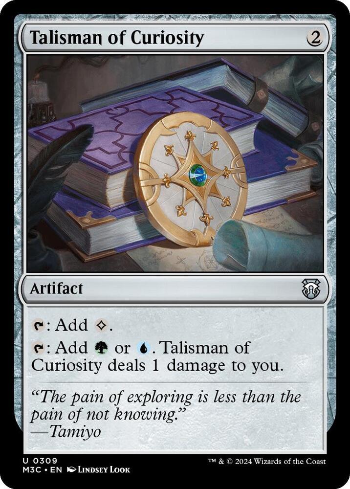 Talisman of Curiosity 309/411 (Commander: Modern Horizons 3)  - Ripple Foil | Good Games Adelaide SA