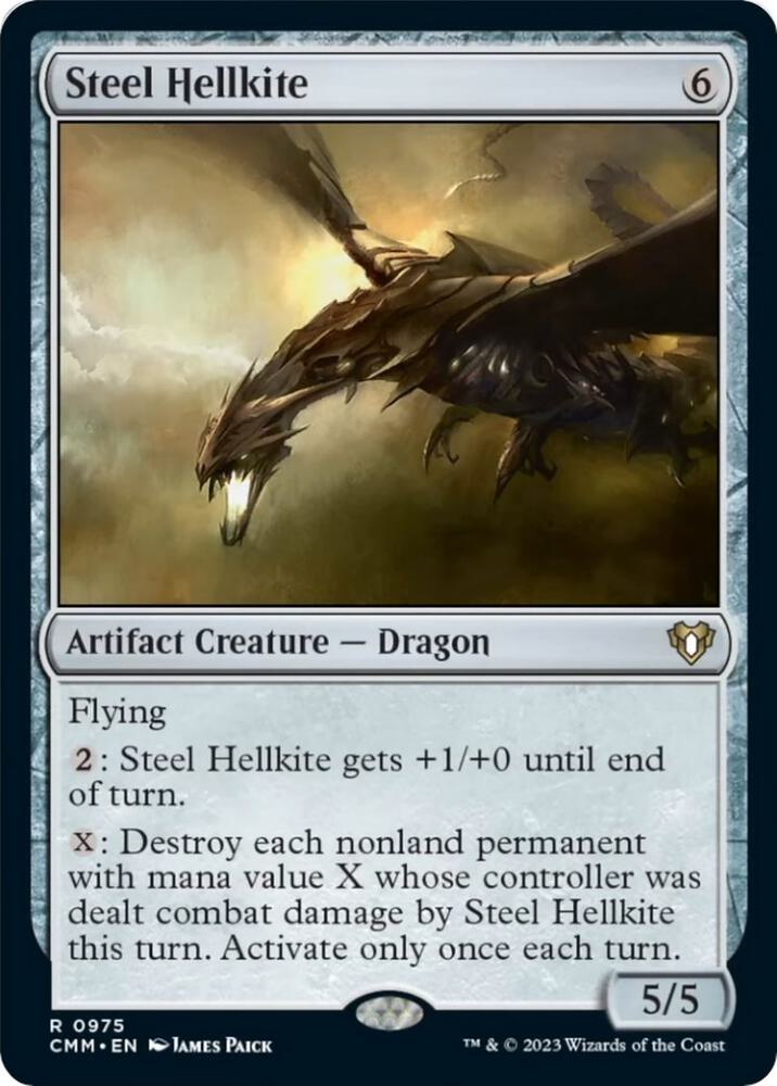 Steel Hellkite 975 (Commander Masters)  | Good Games Adelaide SA