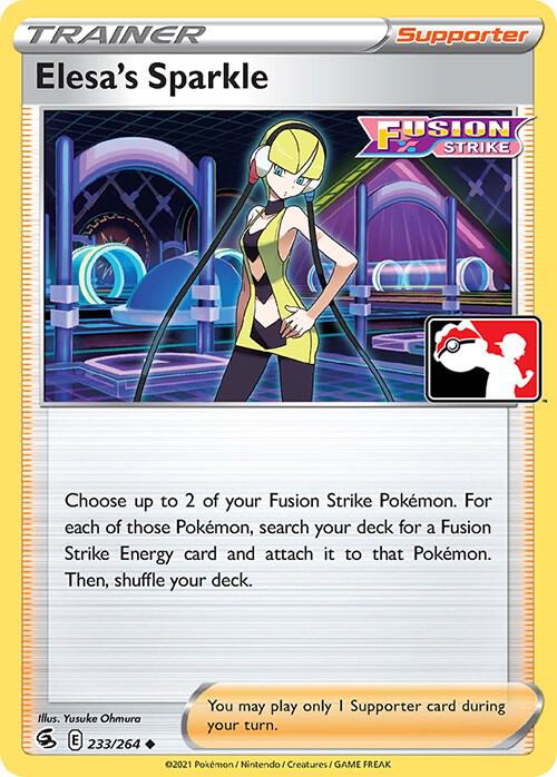 Elesa's Sparkle Series 2 233/264 (Prize Pack Series Cards)  | Good Games Adelaide SA