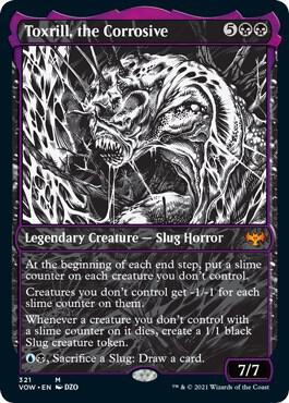 Toxrill the Corrosive Showcase 321 (Innistrad: Crimson Vow)  | Good Games Adelaide SA