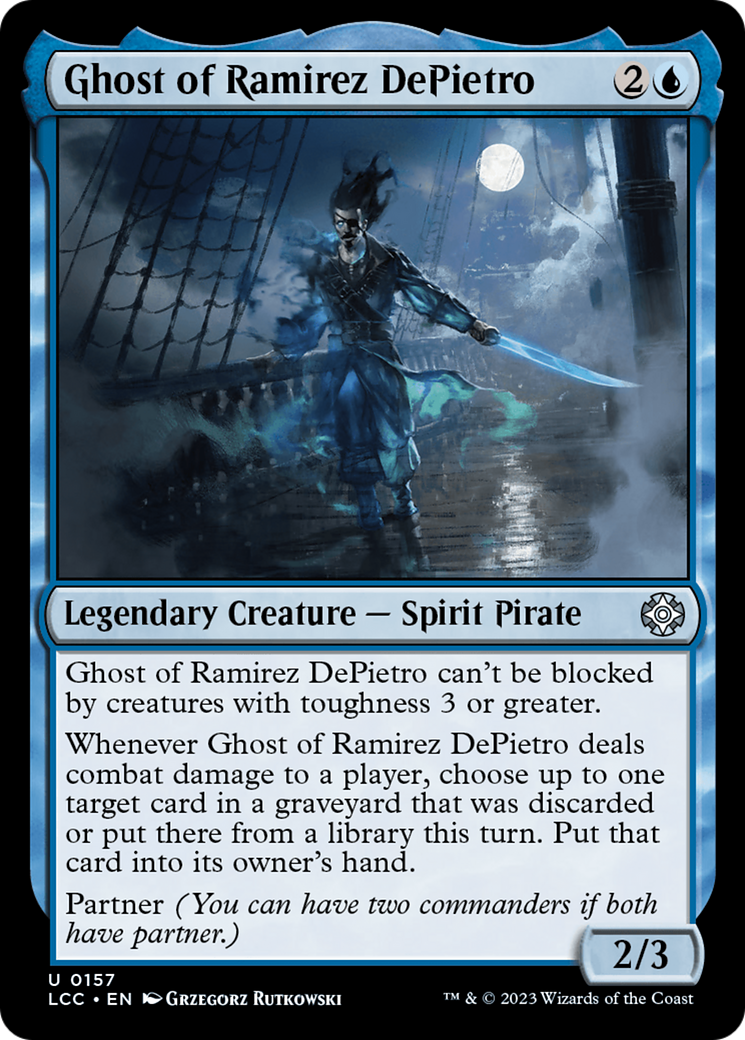 Ghost of Ramirez DePietro [The Lost Caverns of Ixalan Commander] | Good Games Adelaide SA