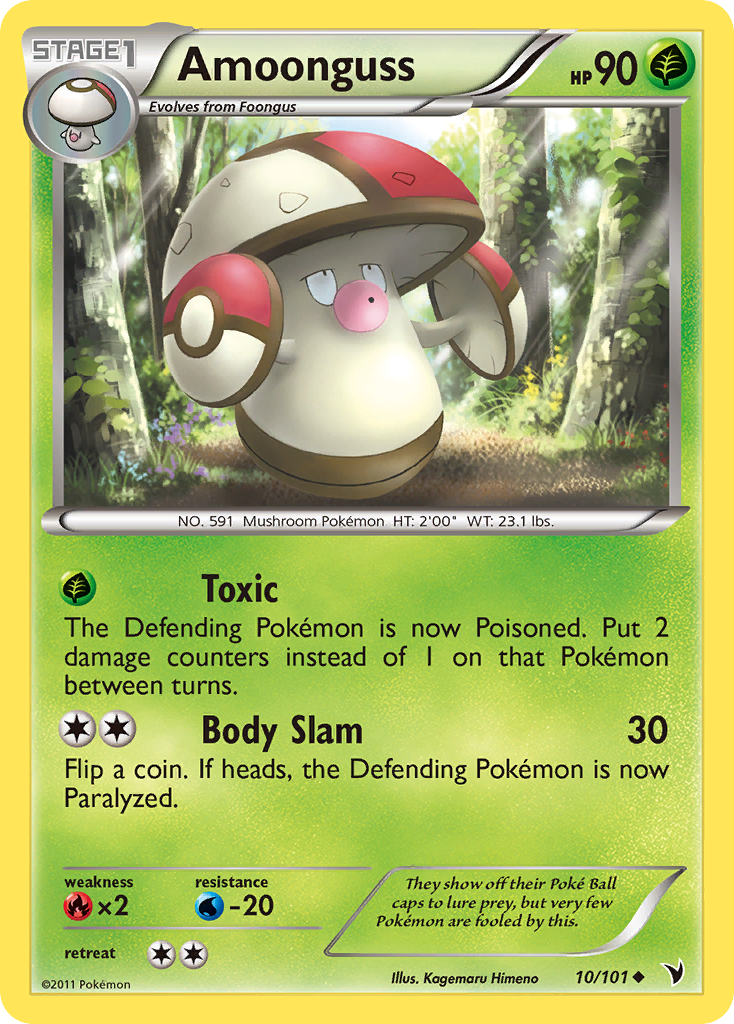 Amoonguss (10/101) [Black & White: Noble Victories] | Good Games Adelaide SA