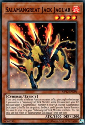 Salamangreat Jack Jaguar [OP12-EN006] Super Rare | Good Games Adelaide SA