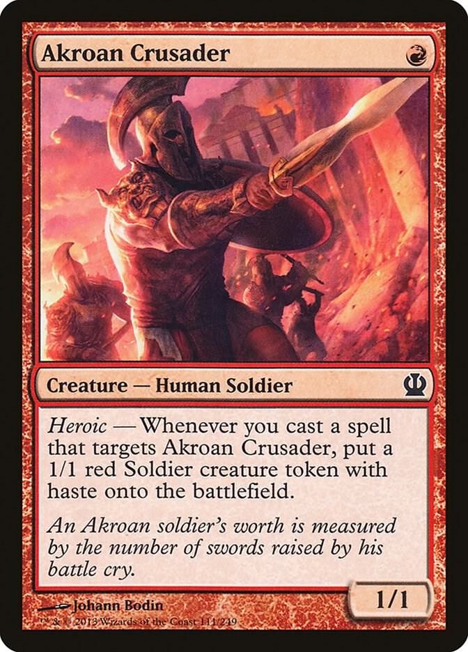 Akroan Crusader 111 (Theros)  | Good Games Adelaide SA