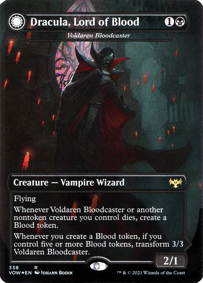 Voldaren Bloodcaster // Bloodbat Summoner 338 (Innistrad: Crimson Vow)  | Good Games Adelaide SA