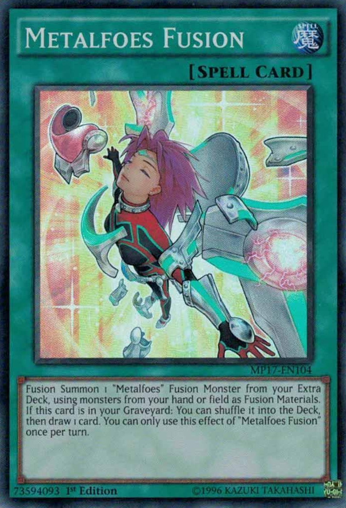 Metalfoes Fusion [MP17-EN104] Super Rare | Good Games Adelaide SA