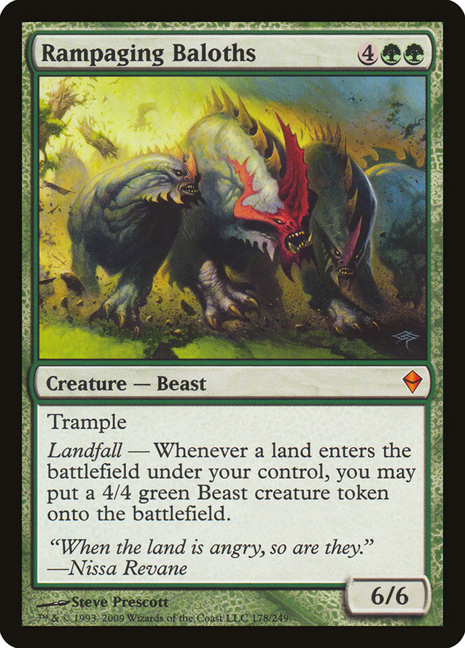 Rampaging Baloths [Zendikar] | Good Games Adelaide SA