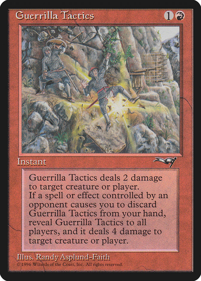 Guerrilla Tactics (Falling) [Alliances] | Good Games Adelaide SA