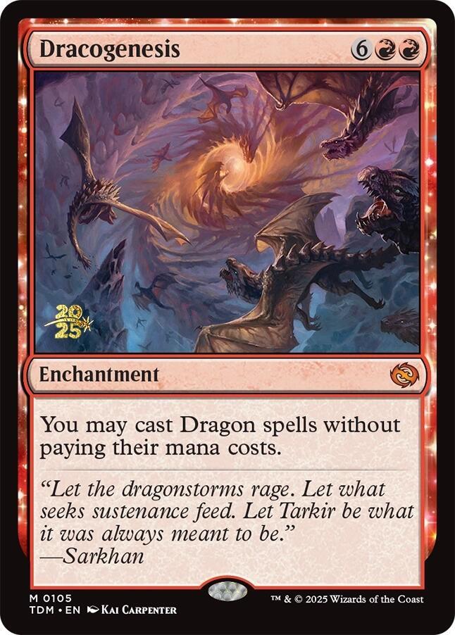Dracogenesis 105 (Prerelease Cards)  - Foil | Good Games Adelaide SA