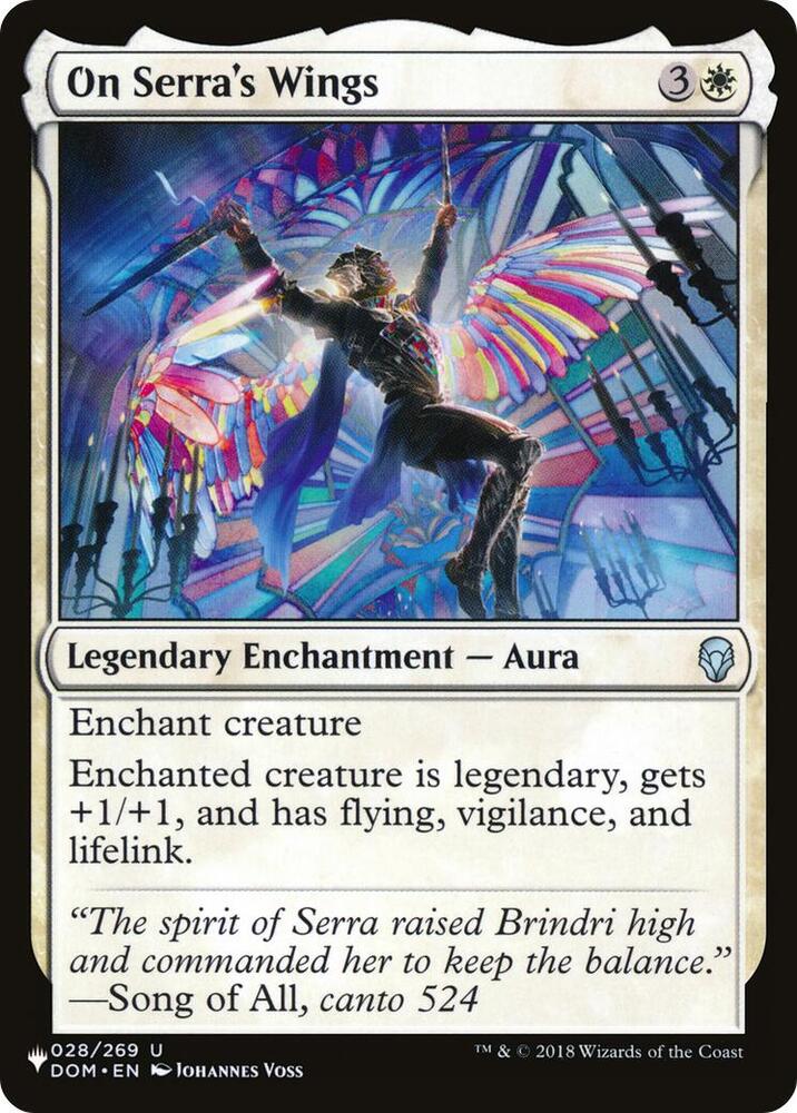 On Serras Wings 028/269 (The List Reprints)  | Good Games Adelaide SA