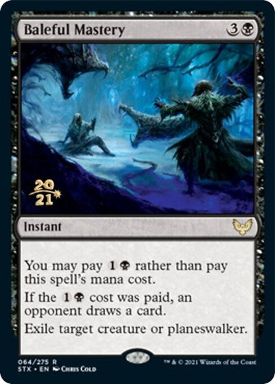 Baleful Mastery [Strixhaven: School of Mages Prerelease Promos] | Good Games Adelaide SA