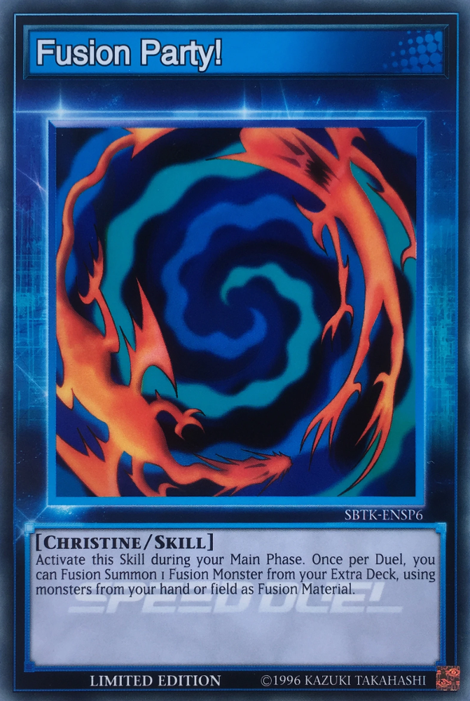 Fusion Party! [SBTK-ENSP6] Common | Good Games Adelaide SA