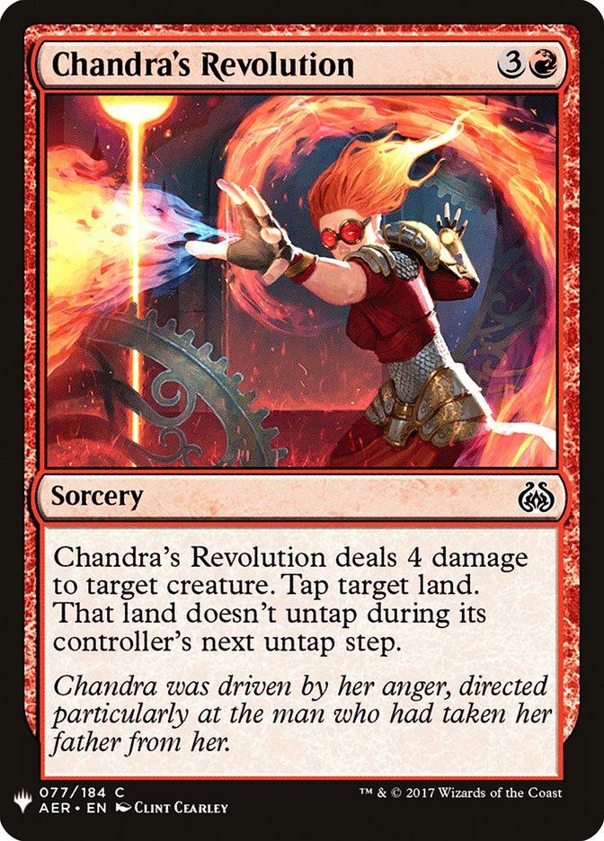Chandra's Revolution [Mystery Booster] | Good Games Adelaide SA