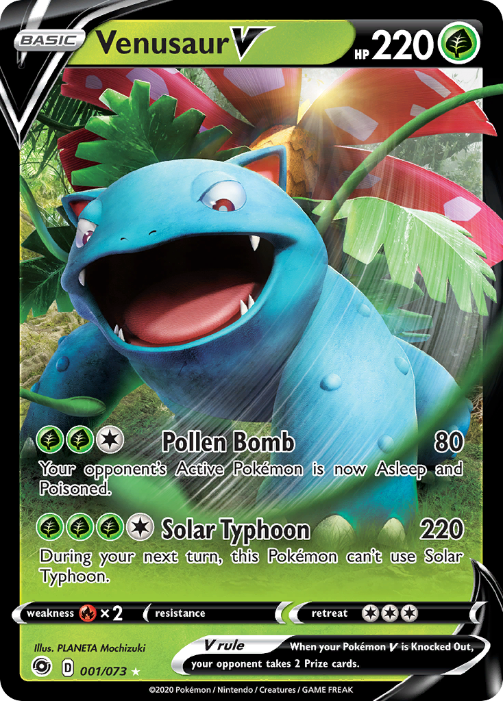 Venusaur V (001/073) [Sword & Shield: Champion's Path] | Good Games Adelaide SA