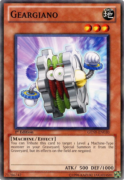 Geargiano [GENF-EN030] Common | Good Games Adelaide SA