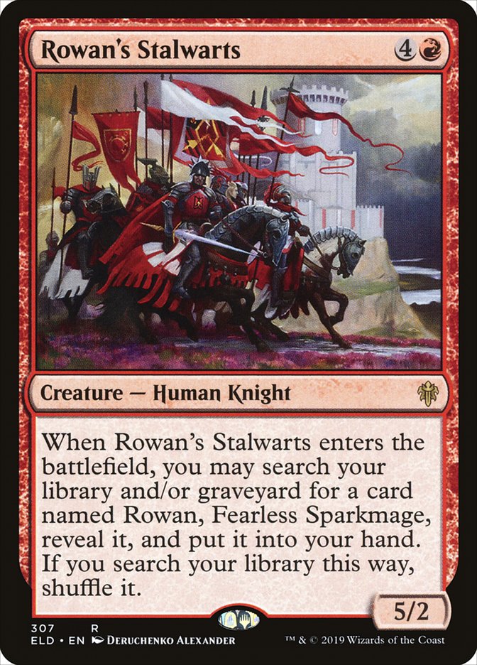 Rowan's Stalwarts 307 (Throne of Eldraine)  | Good Games Adelaide SA