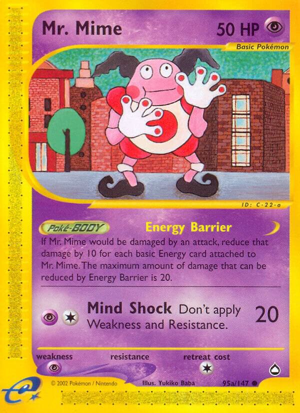 Mr. Mime 095a/147 (Aquapolis)  | Good Games Adelaide SA