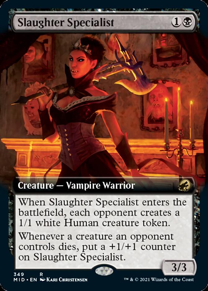 Slaughter Specialist (Extended) [Innistrad: Midnight Hunt] | Good Games Adelaide SA