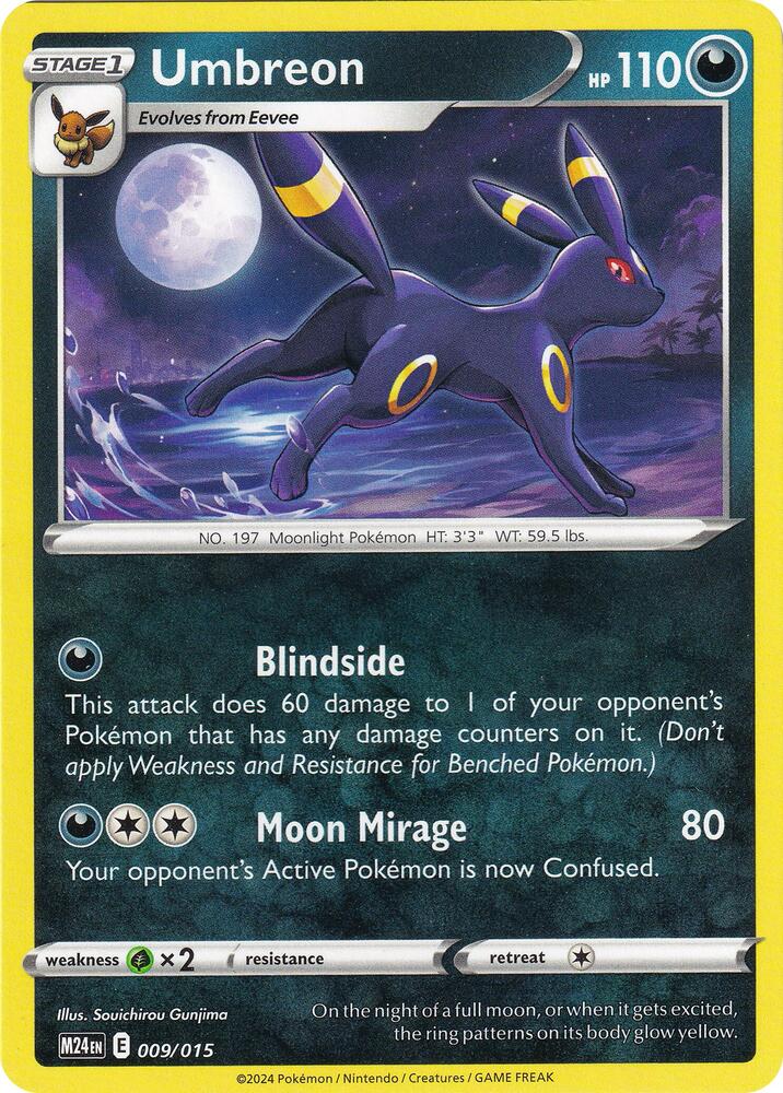 Umbreon 009/015 (McDonald's Promos 2024)  | Good Games Adelaide SA