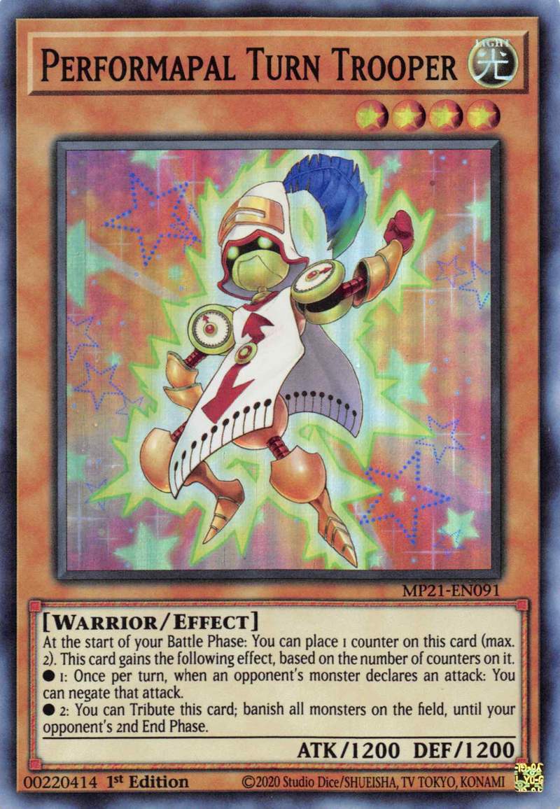 Performapal Turn Trooper [MP21-EN091] Super Rare | Good Games Adelaide SA