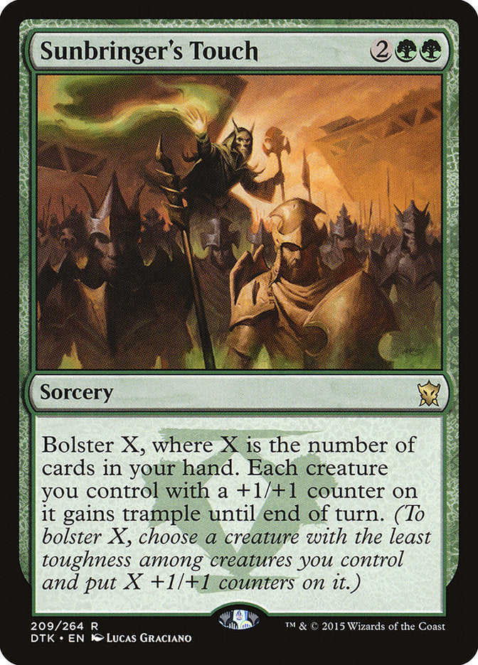Sunbringer's Touch 209 (Dragons of Tarkir)  | Good Games Adelaide SA