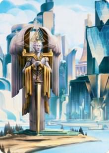 Island Art Card 78 (Art Series: Streets of New Capenna)  | Good Games Adelaide SA