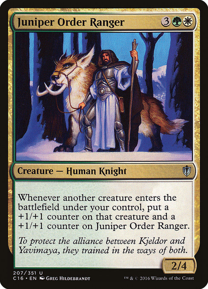 Juniper Order Ranger [Commander 2016] | Good Games Adelaide SA
