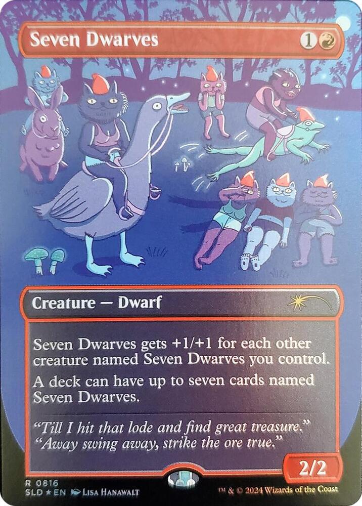 Seven Dwarves 0816 816 (Secret Lair Drop Series)  - Foil | Good Games Adelaide SA