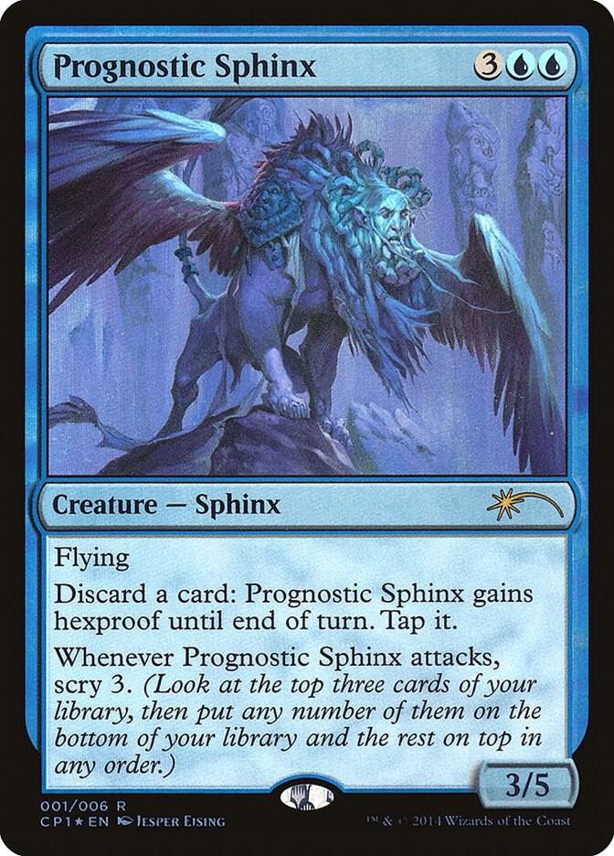 Prognostic Sphinx 1 (Unique and Miscellaneous Promos)  - Foil | Good Games Adelaide SA