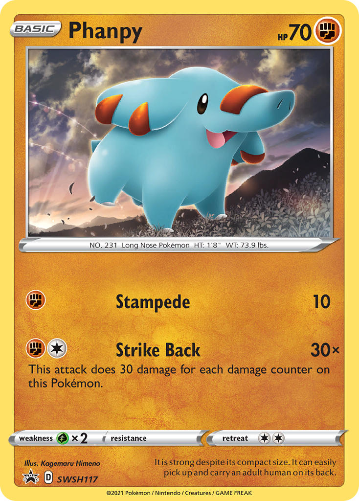 Phanpy (SWSH117) [Sword & Shield: Black Star Promos] | Good Games Adelaide SA