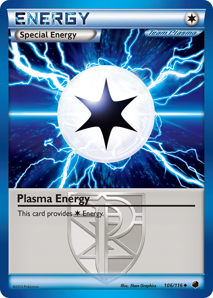 Plasma Energy (106/116) [Black & White: Plasma Freeze] | Good Games Adelaide SA