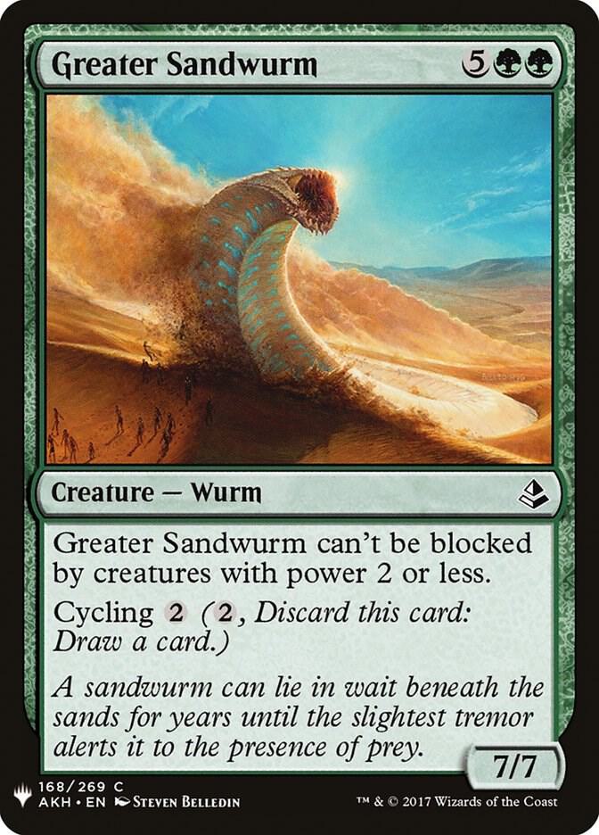 Greater Sandwurm 168 (The List Reprints)  | Good Games Adelaide SA
