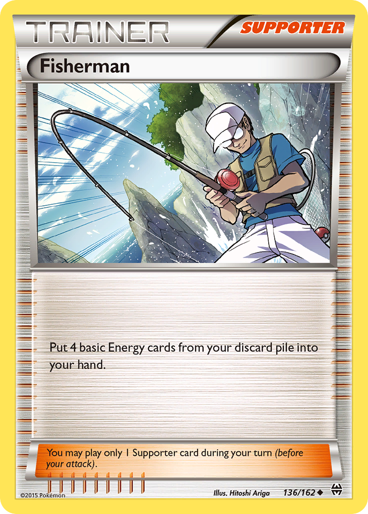 Fisherman (136/162) [XY: BREAKthrough] | Good Games Adelaide SA