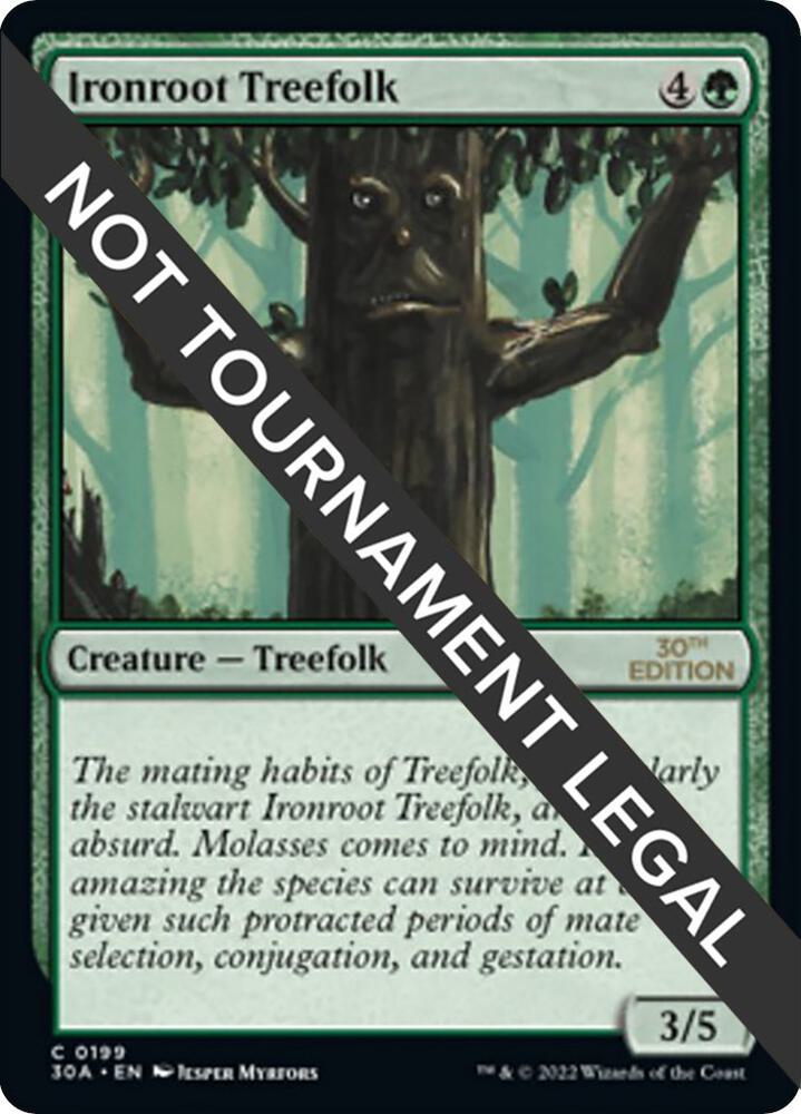 Ironroot Treefolk 199/594 (30th Anniversary Edition)  | Good Games Adelaide SA
