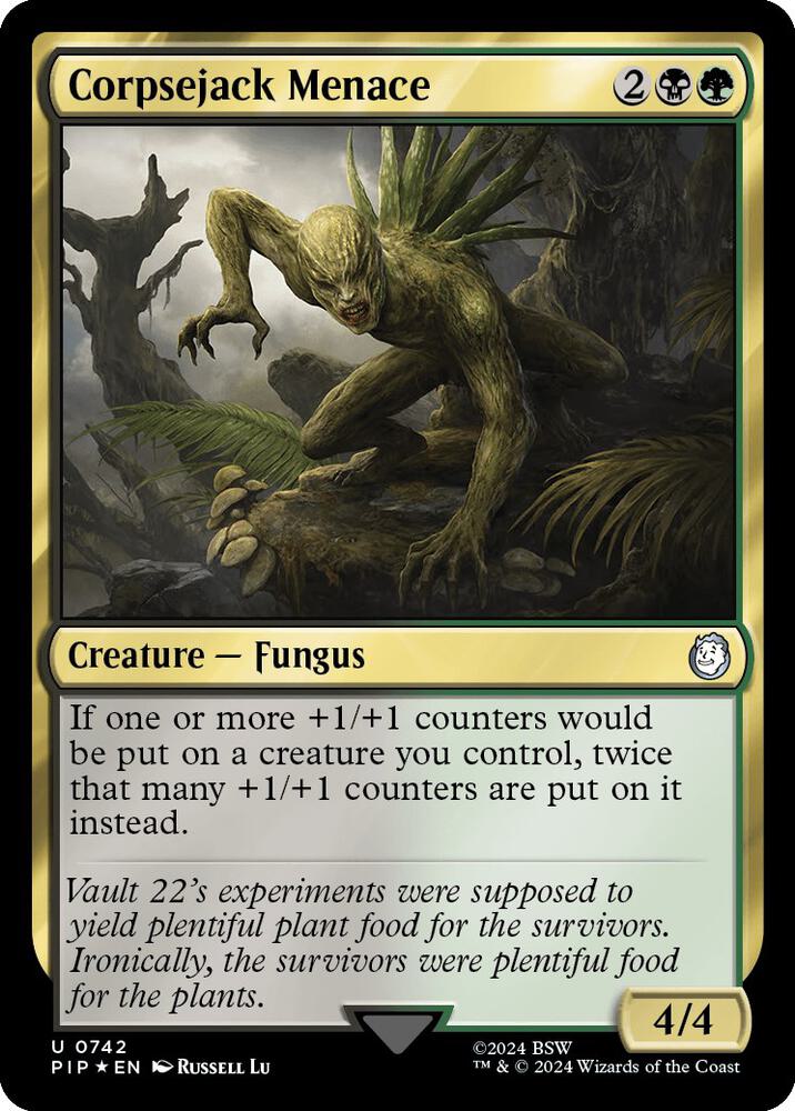 Corpsejack Menace Surge Foil 742 (Universes Beyond: Fallout)  - Foil | Good Games Adelaide SA